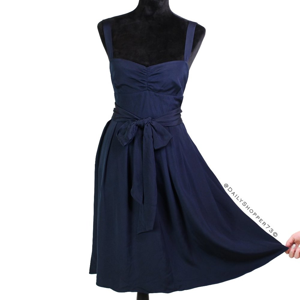 J. Crew 100% Silk Sweetheart A-line Dress